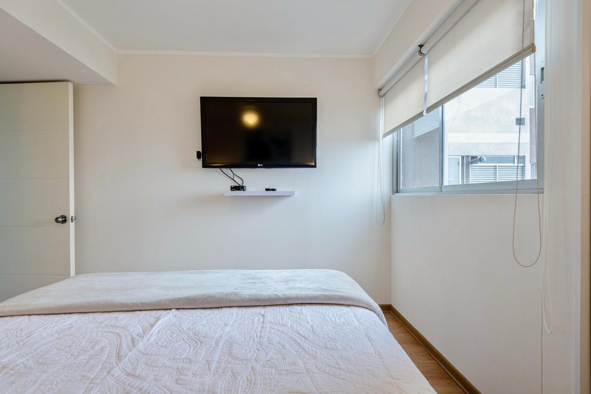 Alu Apartments - Limit With Miraflores Panoramic City View Лима Номер фото